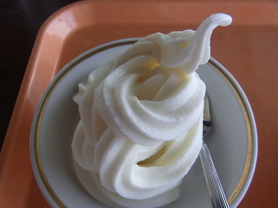 レストラン海王のソフトクリーム
